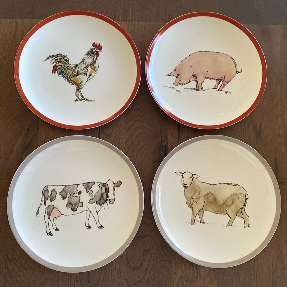 Creative Co-Op plates